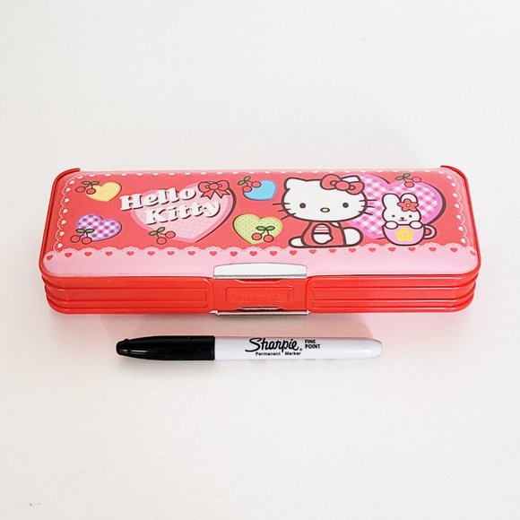 2/$30 - Sanrio Hello Kitty Multi Functional Hard Case Pencil Holder Box - AS IS - Picture 6 of 6